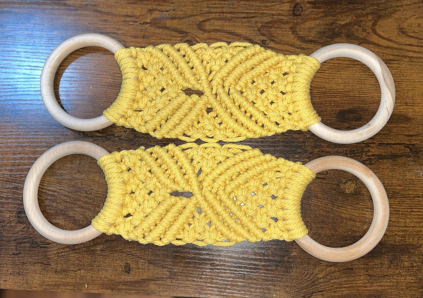 Macramé Towel Holder